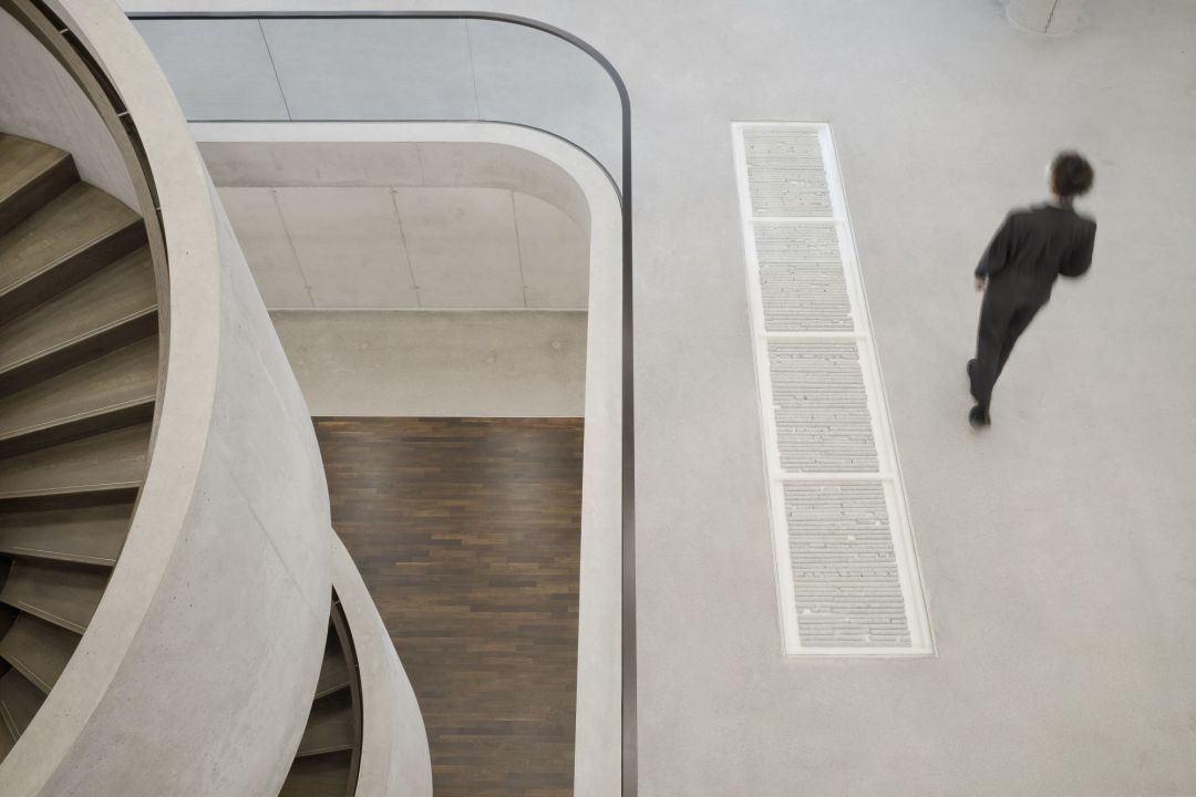 Martin Bruno Schmid, Bohrschnitt, prekär - Eine Vertiefung, Universität Tübingen GUZ