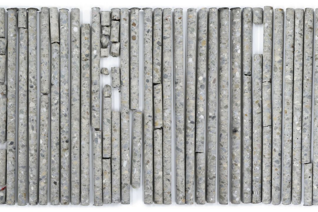 Martin Bruno Schmid, Bohrschnitt, prekär - Eine Vertiefung, Universität Tübingen GUZ