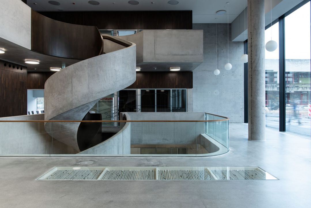 Martin Bruno Schmid, Bohrschnitt, prekär - Eine Vertiefung, Universität Tübingen GUZ