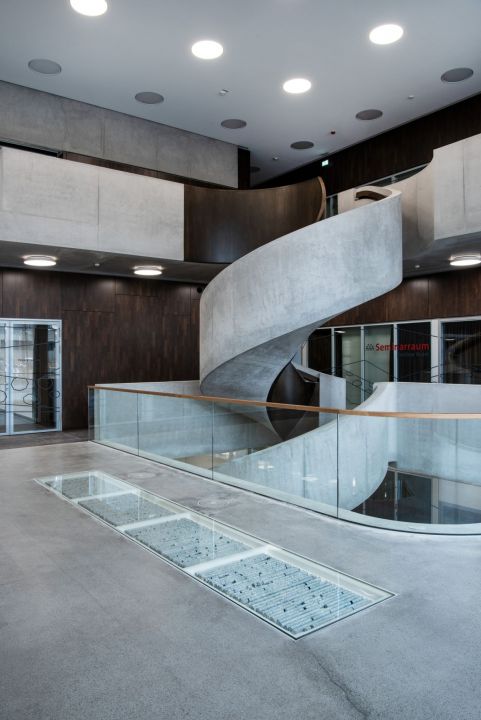 Martin Bruno Schmid, Bohrschnitt, prekär - Eine Vertiefung, Universität Tübingen GUZ